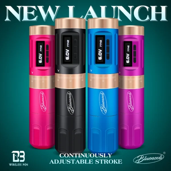 BLUENOVA B3 WIRELESS TATTOO PEN