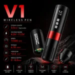 BRONC V1 REPLACEABLE STROKE WIRELESS TATTOO PEN