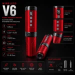 BRONC V6 WIRELESS TATTOO PEN 3.5MM STROKE