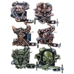 SKULL COIL TATTOO MACHINES