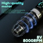 POSEIDON BLK ADJUSTABLE WIRELESS TATTO PEN - Image 2