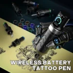 POSEIDON BLK ADJUSTABLE WIRELESS TATTO PEN - Image 5