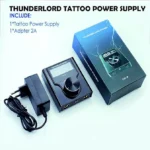 THUNDERLORD TP-7 TATTOO POWER SUPPLY - Image 2