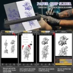 M8 WIRELESS TATTOO STENCIL PRINTER WITH PAPER ADJUSTMENT FEATURE - Image 4
