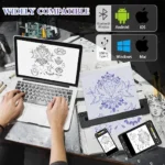 M8 WIRELESS TATTOO STENCIL PRINTER WITH PAPER ADJUSTMENT FEATURE - Image 6