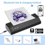 MHT-P8008 BLUETOOTH WIRELESS THERMAL STENCIL TATTOO PRINTER - Image 2
