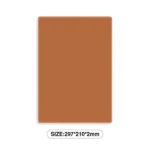 NEW LIQUID SILICON PRACTICE SKIN 297*210*2MM - Image 7