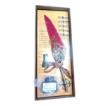 CALIGRAPHY WRITING FEATHER QUILL INK DIP PEN C1 - Image 5