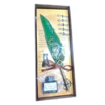 CALIGRAPHY WRITING FEATHER QUILL INK DIP PEN C1 - Image 7