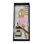 CALIGRAPHY WRITING FEATHER QUILL INK DIP PEN C2 - Image 8