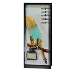 CALIGRAPHY WRITING FEATHER QUILL INK DIP PEN C2 - Image 5