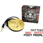 NEW SKULLDNA BRASS TATTOO FOOT SWITCH