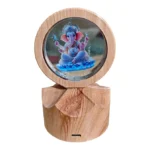 A CRYSTAL MOVING GANESHA JI WITH LED LIGHT - Image 4