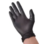 BLACK NITRILE TATTOO GLOVES 100 PCS - Image 5
