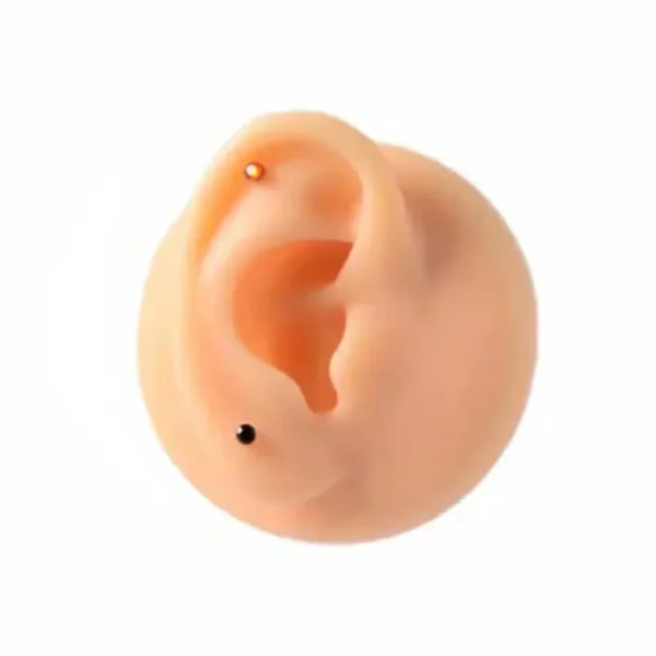 SILICON PIERCING PRACTICE MODEL LEFT EAR