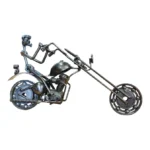 METAL TUMBLER - METAL IRON HANDMADE MOTORBIKE - Image 9