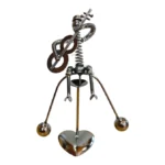 METAL TUMBLER - AN ORCHESTRA FIGURINE FINGER TO ROCK - Image 3