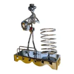 METAL TUMBLER - MUSICAL SPRING PEN STAND - Image 2
