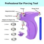 EAR PIERCING GUN FINE QUALITY KIT WITH 24 STUDS - Image 2