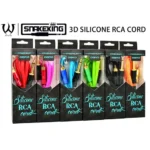 SNAKEKING SILICONE RCA CORD