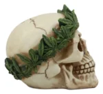 SKULL WITH WEED LEAF - Image 2