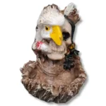 SKULL ASHTRAY WITH EAGLE - Image 9