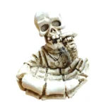 SKULL ASHTRAY BONE