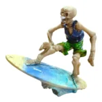 SKELETON ON SURFBOARD - Image 2