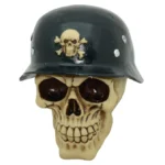 SKULL WITH HELMET PIGGY BANK - Image 3