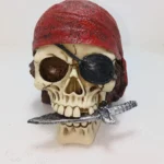 SKULL PIRATE WITH RED BANDANA - Image 4