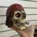 SKULL PIRATE WITH RED BANDANA - Image 2