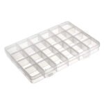MULTIFUNCTIONAL PIERCING JEWELERY PLASTIC BOX 7.5″ X 5.2″