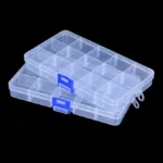 MULTIFUNCTIONAL PIERCING JEWELERY PLASTIC BOX SMALL 5" X 2.5" - Image 5
