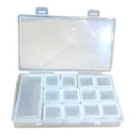 MULTIFUNCTIONAL PIERCING JEWELERY PLASTIC BOX 7.6″ X 4.5″