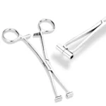 SEPTUM FORCEPS STAINLESS STEEL PIERCING TOOL - Image 2