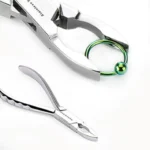 SMALL RING CLOSING PLIERS STAINLESS STEEL PIERCING TOOL
