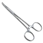 MOSQUITO HEMOSTAT CURVED FORCEP 5" LOCKING HANDLE PIERCING TOOL