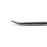 MOSQUITO HEMOSTAT CURVED FORCEP 5" LOCKING HANDLE PIERCING TOOL - Image 2