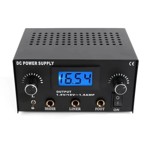 HEAVY DUAL DIGITAL TATTOO POWER SUPPLY