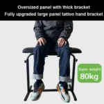 HEAVY ADJUSTABLE TATTOO ARM REST WITH PILLOW SIZE PAD - Image 6