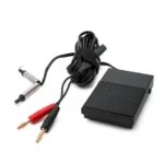 PROFESSIONAL TATTOO FOOT PEDAL AND CLIP CORD WITH BANANA PLUGS