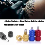 TATTOO MACHINE GRIP ALUMINIUM SELF LOCKING 25MM - Image 7