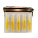 GOLD SHARK YELLOW DISPOSABLE TATTOO TIPS (FT) - Image 8