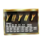 GOLD SHARK YELLOW DISPOSABLE TATTOO TIPS (FT) - Image 7