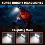 RECHARGABLE PORTABLE LED HEADLAMP - Image 4