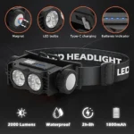 RECHARGABLE PORTABLE LED HEADLAMP - Image 2