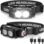 RECHARGABLE PORTABLE LED HEADLAMP