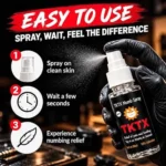 TKTX NUMBING SPRAY FOR PAIN & SWELLING RELIEF - Image 5