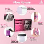 SKULLDNA PRO TATTOO COVER TRANSFER PAPER SET (90 SHEETS) - Image 7