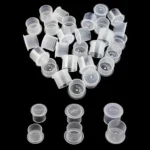 DISPOSABLE TATTOO INK CUPS WITH FLAT BASE (SMALL) - Image 2